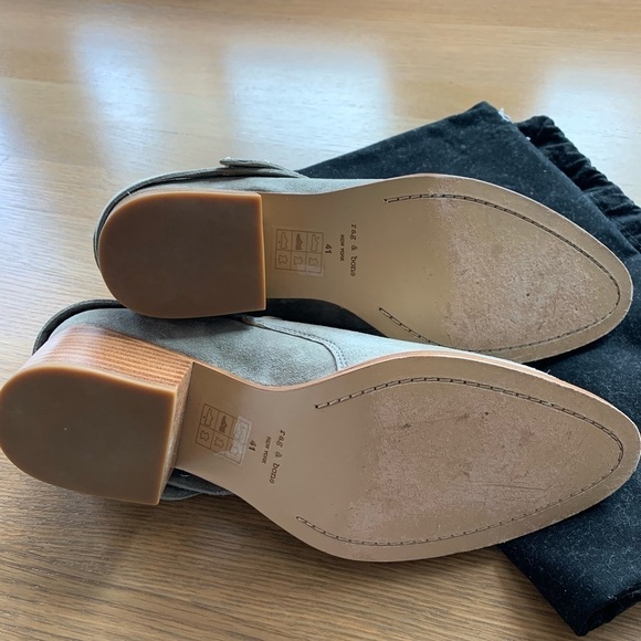 Rag & Bone Harley Suede Ankle Boots - Picture 9 of 13